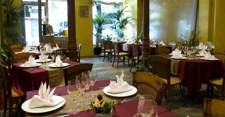 Vista general del comedor. Thaidy