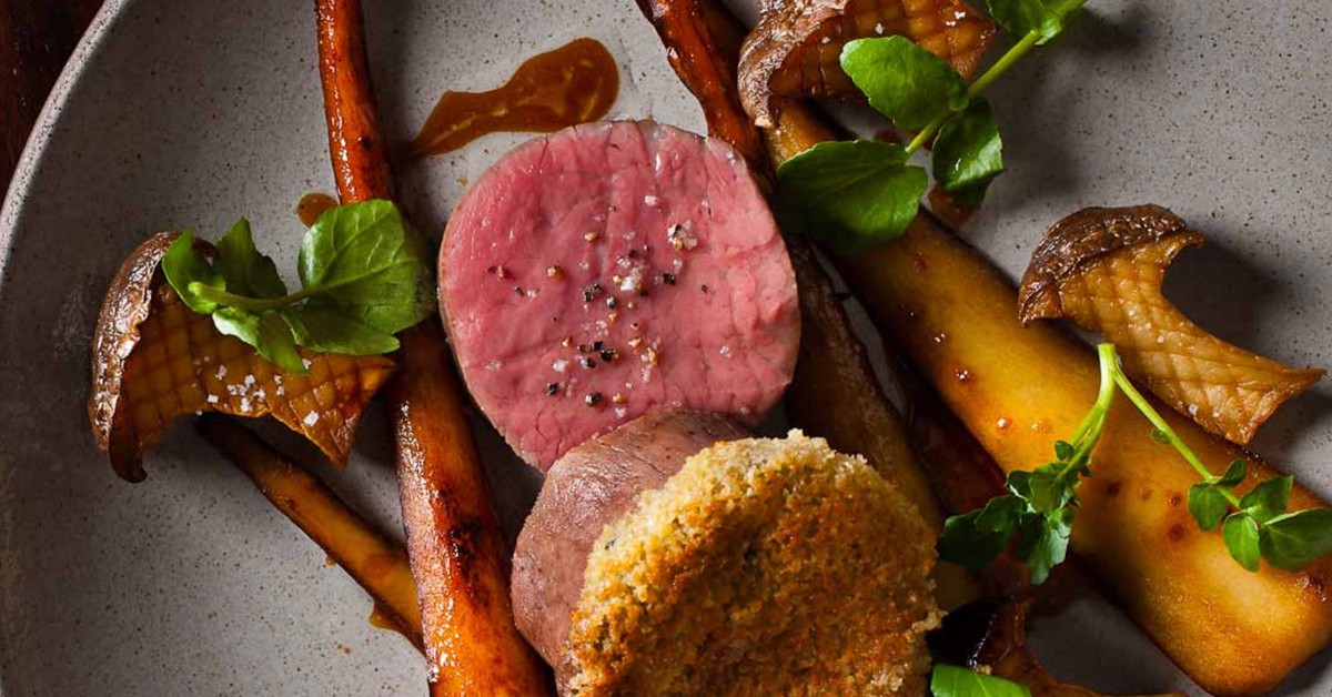 Plato en primer plano. The NoMad