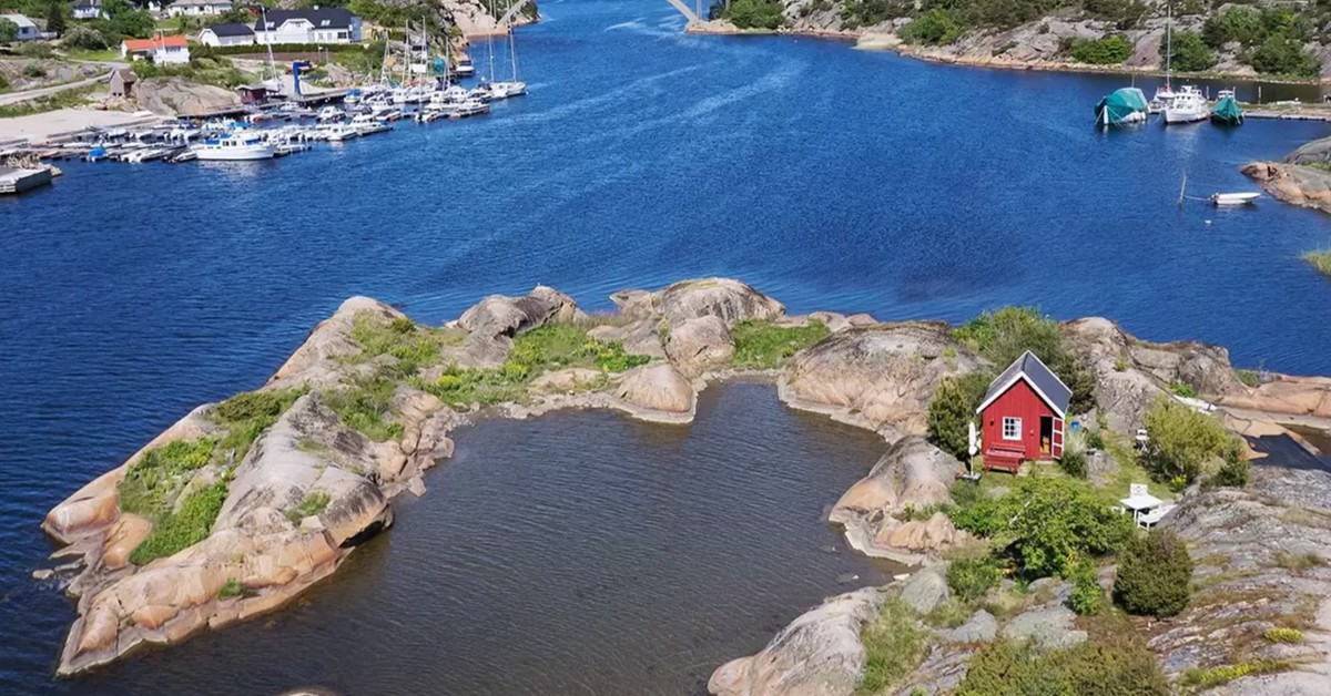 Isla del archipiélago de Hvaler. Airbnb