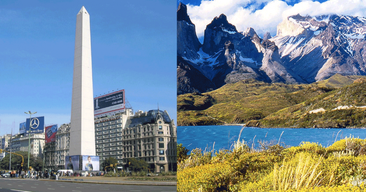 Buenos Aires - Torres del Paine (wikipedia)