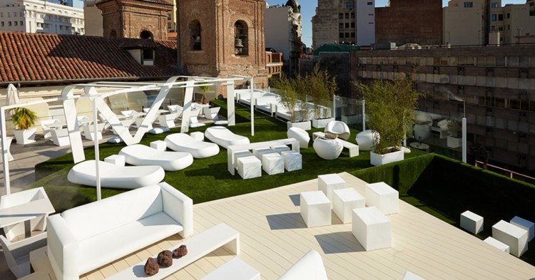 Terraza del Gymage en Madrid (Fuente: gymage.es)