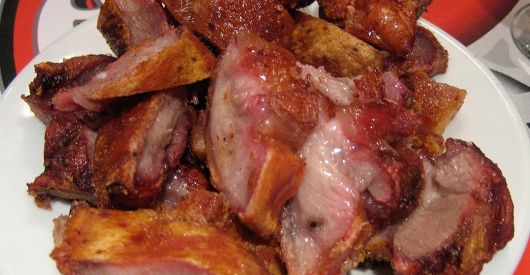 La jeta es una de las tapas más típicas de Salamanca. Boca Dorada (Flickr)