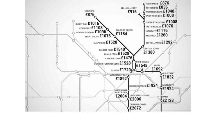 metro Londres / Northern line (www.shortlist.com)