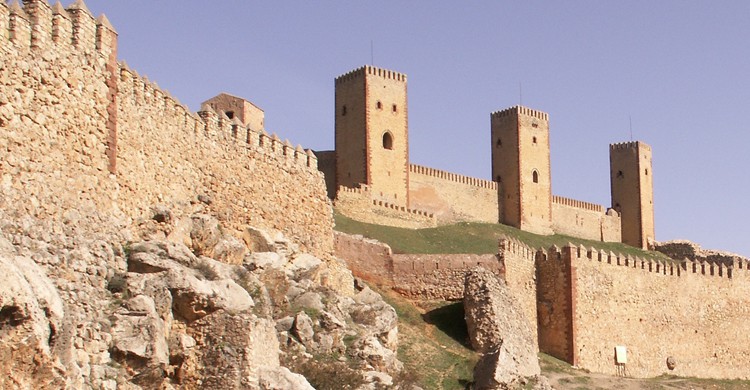 Castillo de Molina de Aragón, en la provincia de Guadalajara. Alvizio (Flickr)
