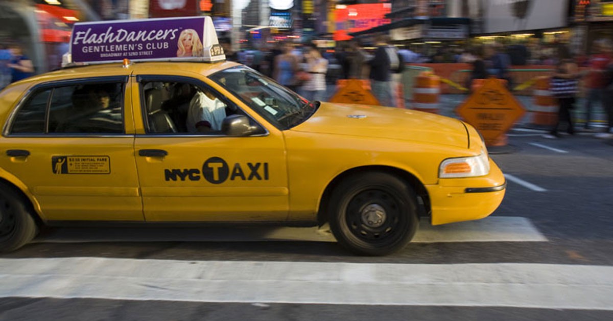 Taxi en Nueva York (Flickr) 