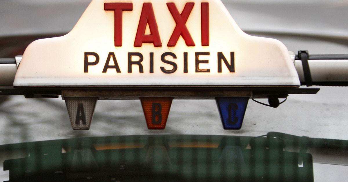 Taxi en París (Flickr)