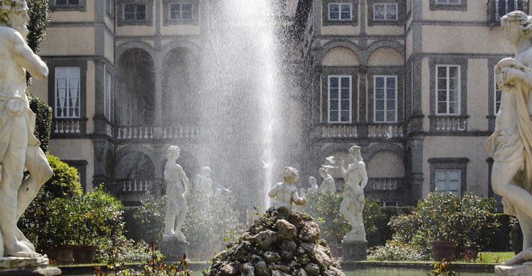 Jardines de Pfanner en Lucca, Italia (Flickr)