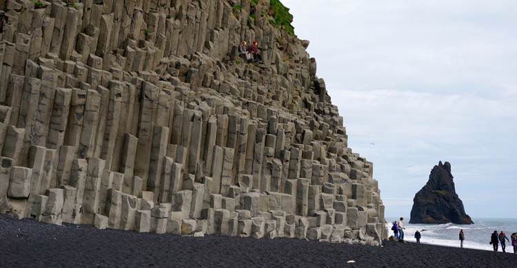 Espectacular playa de Reynisfjara. Rebecca (Flickr)