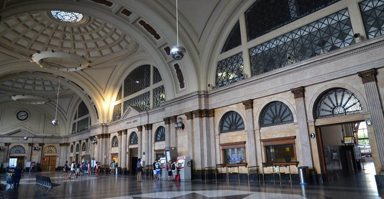 Vestíbulo de la estación de Francia en Barcelona. Stéphane D (Flickr)