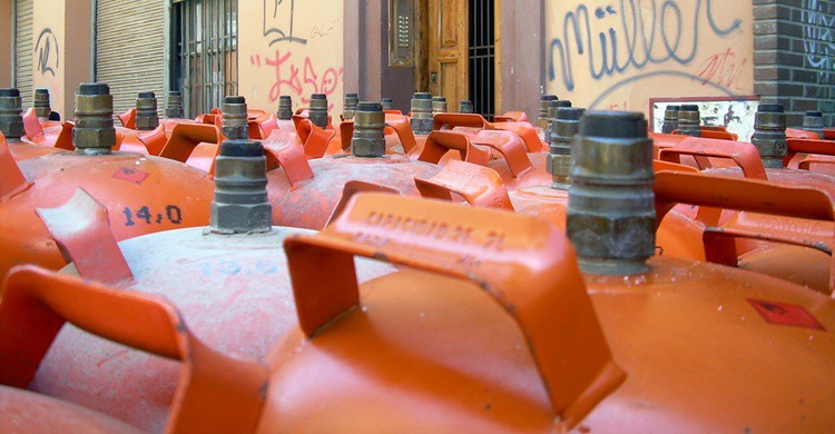 Bombonas de butano. Srgpicker (Flickr)