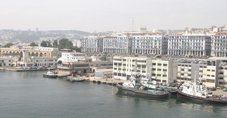 Vista de Argelia desde el puerto. Magharebia (Flickr)