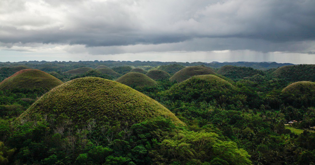 Las colinas de chocolate, Islas Filipinas