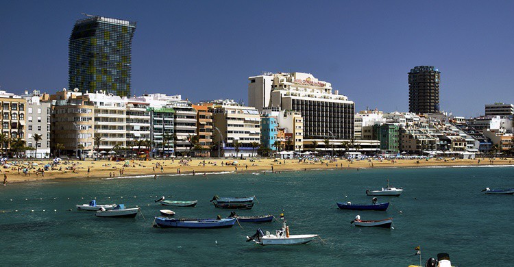 Las Palmas es un destino turístico por excelencia. Vin Crosbie (Flickr)