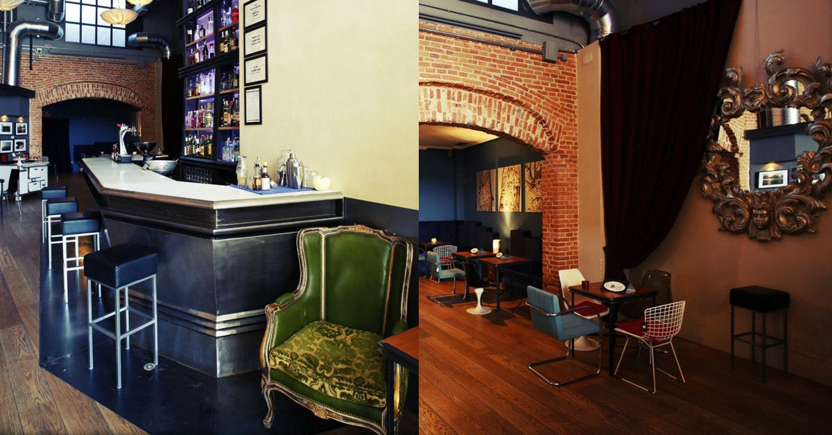 Barra y sala. Café La Tournée, Facebook