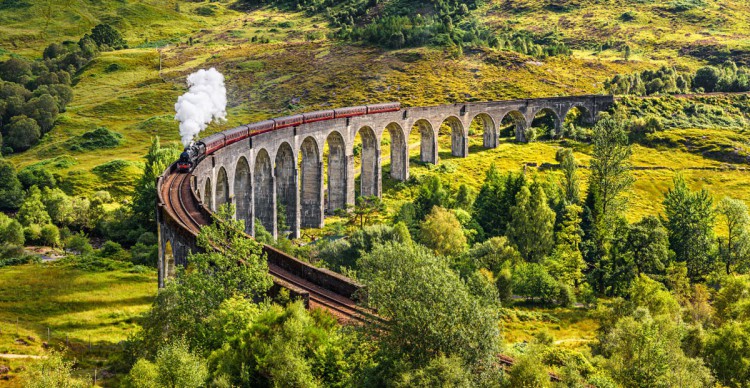 Ferrocarril a Glenfinnan / Escocia (Istock)