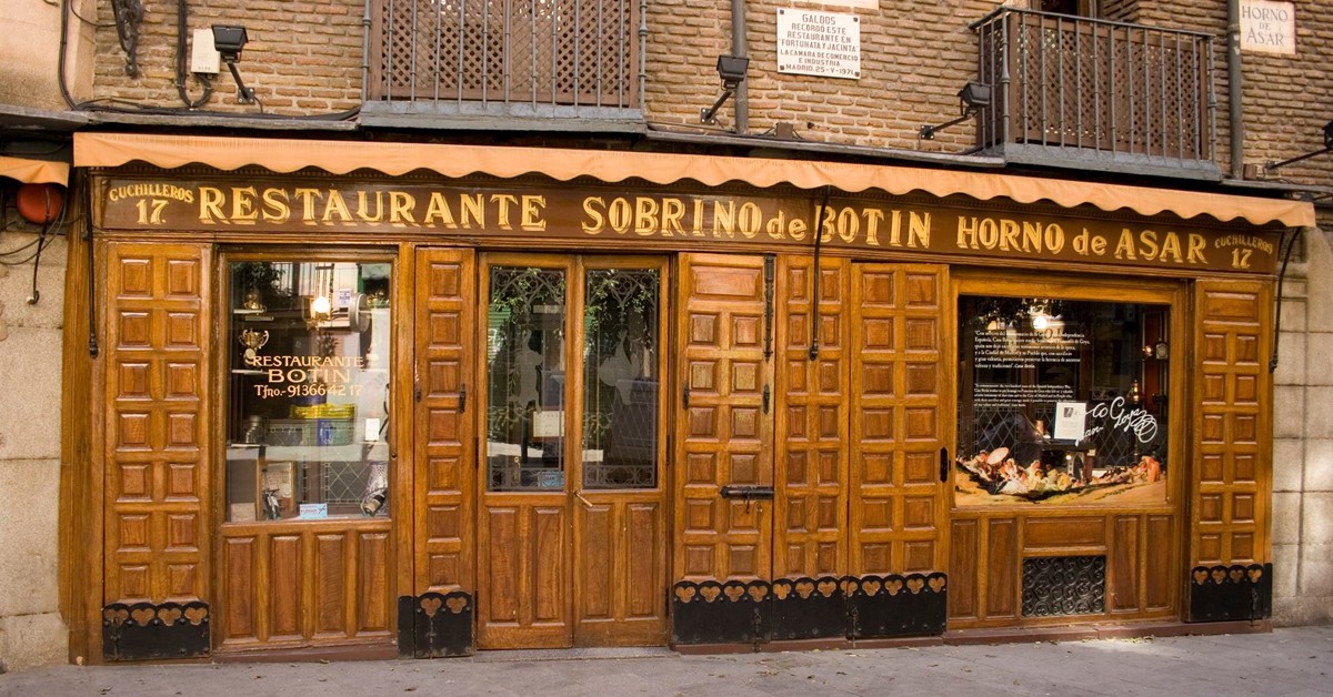 Los 11 restaurantes más antiguos de España