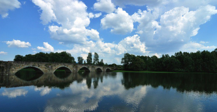 Puente Buriano sobre el Arno junto a Arezzo - Rossella De Amici (Flickr)