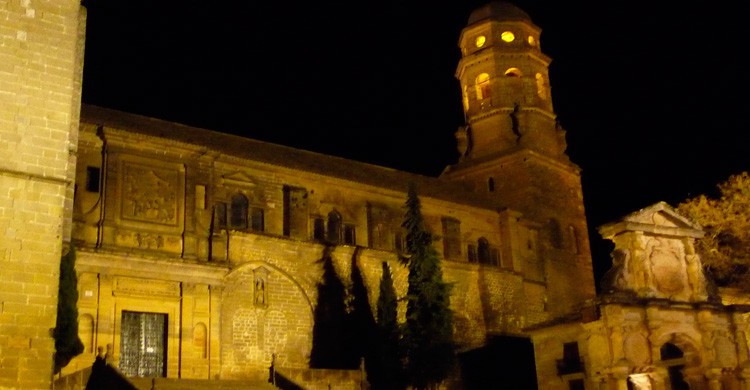 La noche en Baeza, Jaén (Flickr)