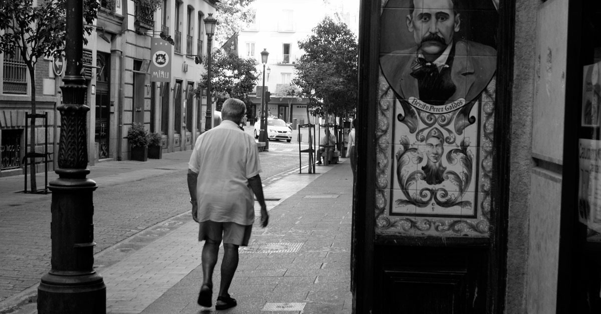 Barrio de las Letras en Madrid (Flickr)