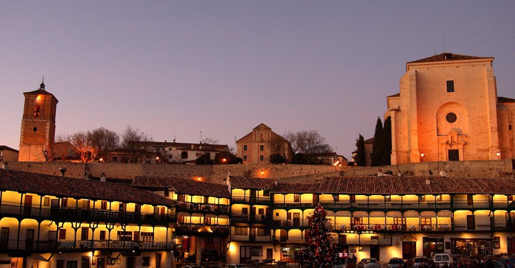 Plaza Mayor de Chinchón, en Madrid (wikimedia.org)