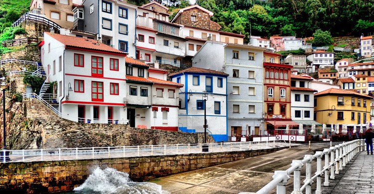 Cudillero, un colorido pueblo pesquero (Flickr)