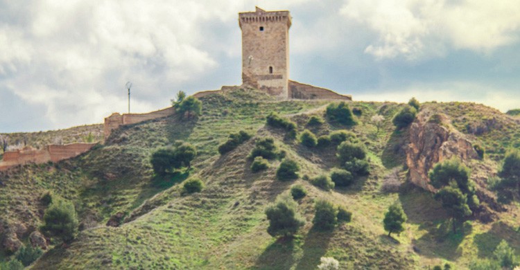 Una colina con vistas en Daroca (Flickr)