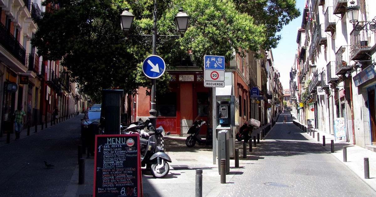 Barrio de Huertas en Madrid (Flickr)