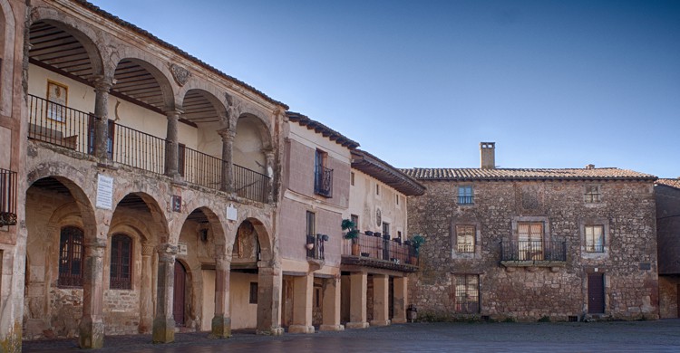 Plaza Mayor de Medinaceli, en Soria. M. Peinado (Flickr)