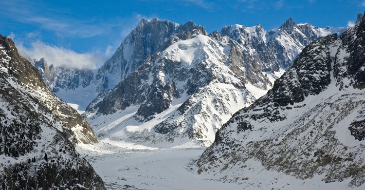 Mer de Glace, en Francia (iStock)