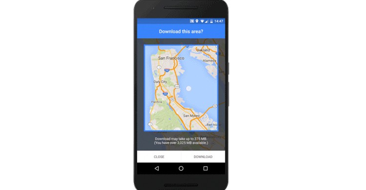 Descargar mapa. Blog oficial de Google