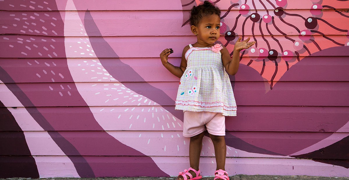 niña dominicana (Boa Mistura)