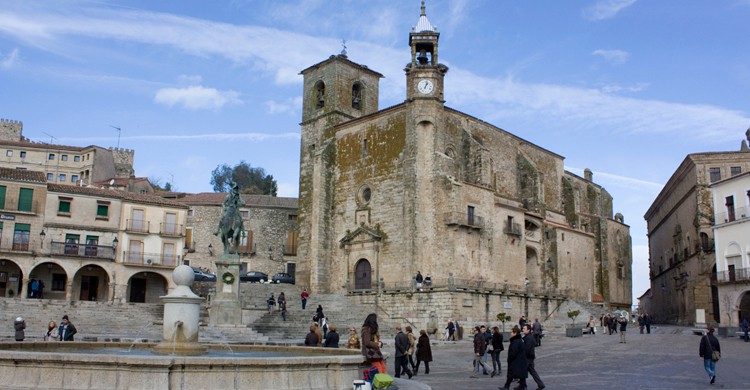 Plaza Mayor de Trujillo, en Cáceres. Antonio Guerra (Flickr)