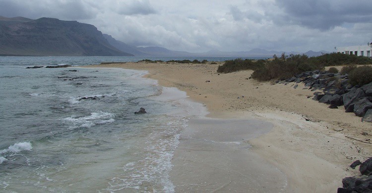 Una de las playas de La Graciosa. Mark Devine (Flickr)