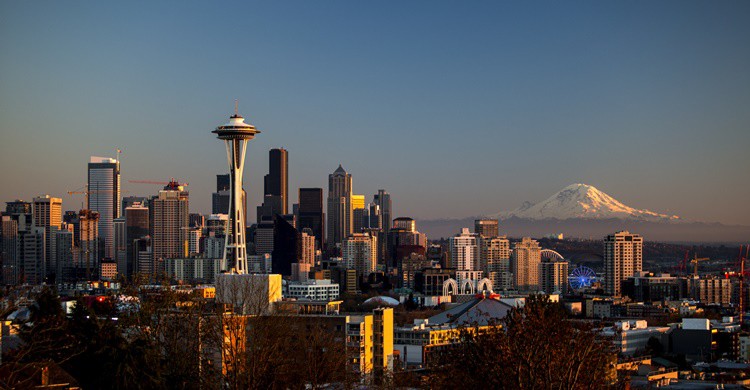 Vista general de Seattle, ciudades más bonitas de EEUU. Tiffany Von Arnim (Flickr)