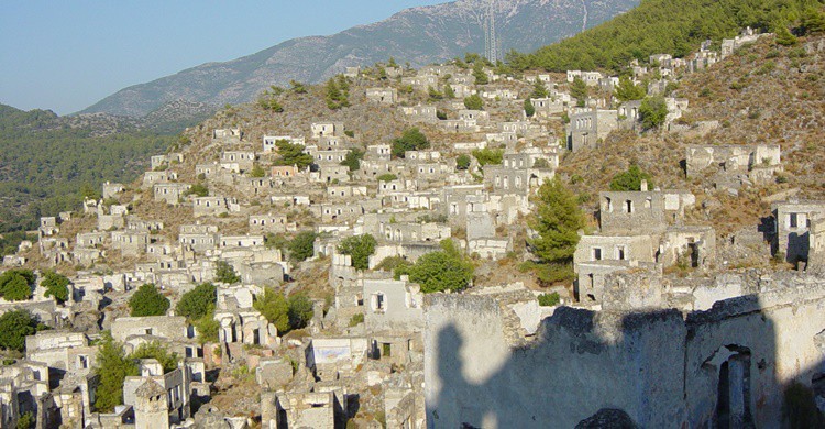 Ciudad fantasma de Kayakoy. Maggie Stephens (Flickr)