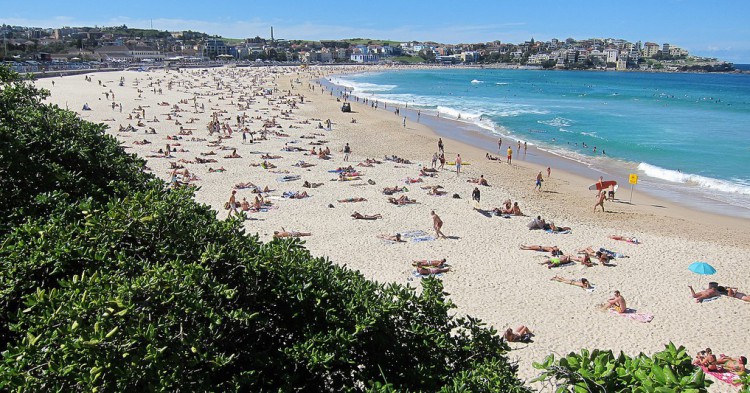 Playa de Bondi, en Sidney. Andym5855 (Flickr)