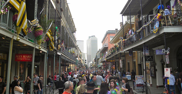 Royal Street, en Nueva Orleans, ciudades más bonitas de EEUU. JasonParis (Flickr)