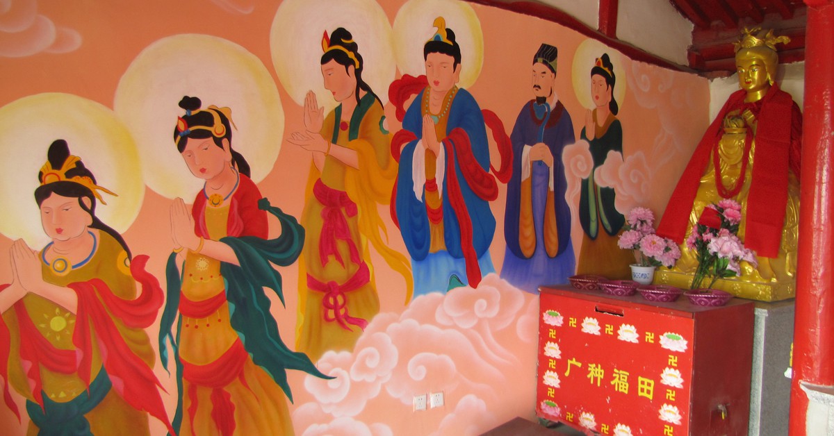 Frescos restaurados. The History Blog