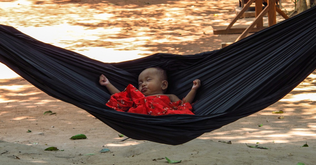 Niña durmiendo. TravelingShapy, Foter