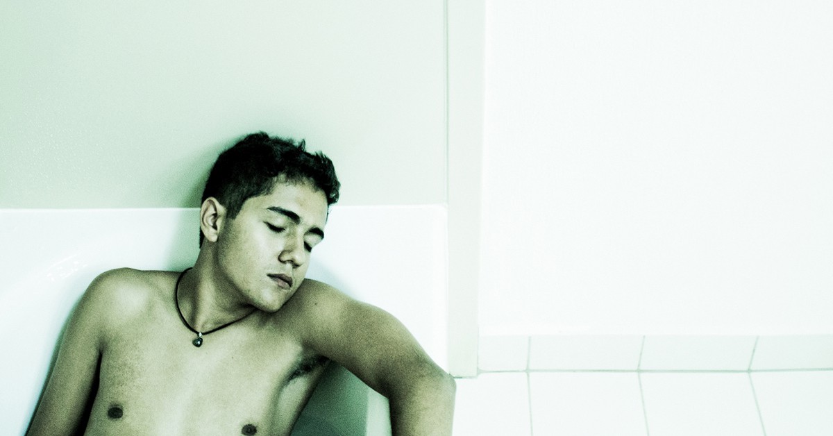 En la bañera. Mateus Lucena, Foter