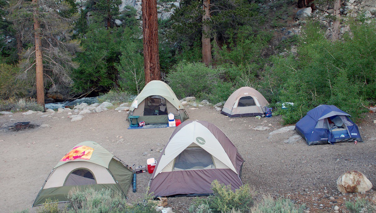 10 lugares donde acampar al aire libre