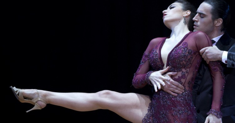 Pareja de tango. Argentina