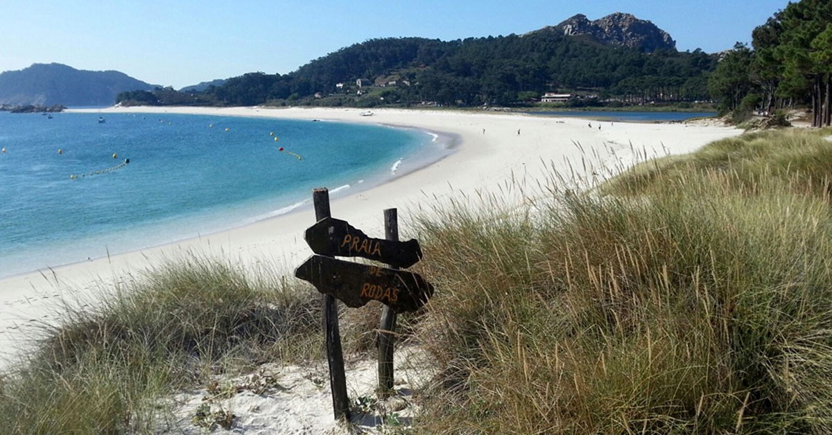 Playa en las Islas Cíes, Galicia (Flickr)