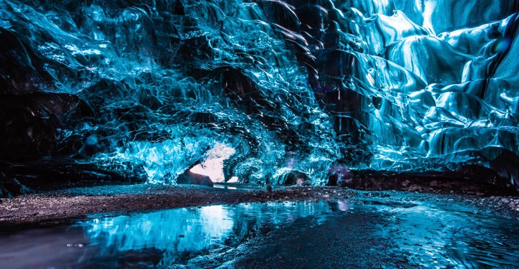 Cuevas del Glaciar Vatnajokull (Istock)
