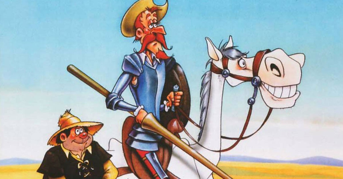 Don Quijote de la Mancha tuvo su versión animada (Fuente: RTVE)