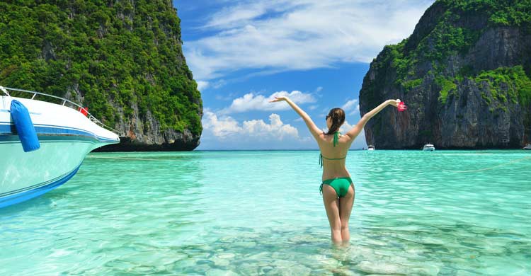 Ko Phi Phi, en Tailandia (iStock)
