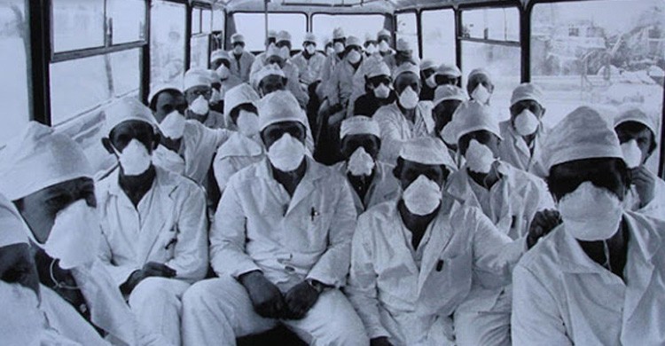 Liquidadores de Chernobil (http://www.roundtree7.com/2011/03/chernobyl-then-and-now/)