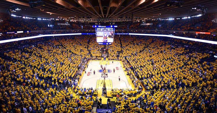 Oracle Arena, en San Francisco (oraclearena.com)