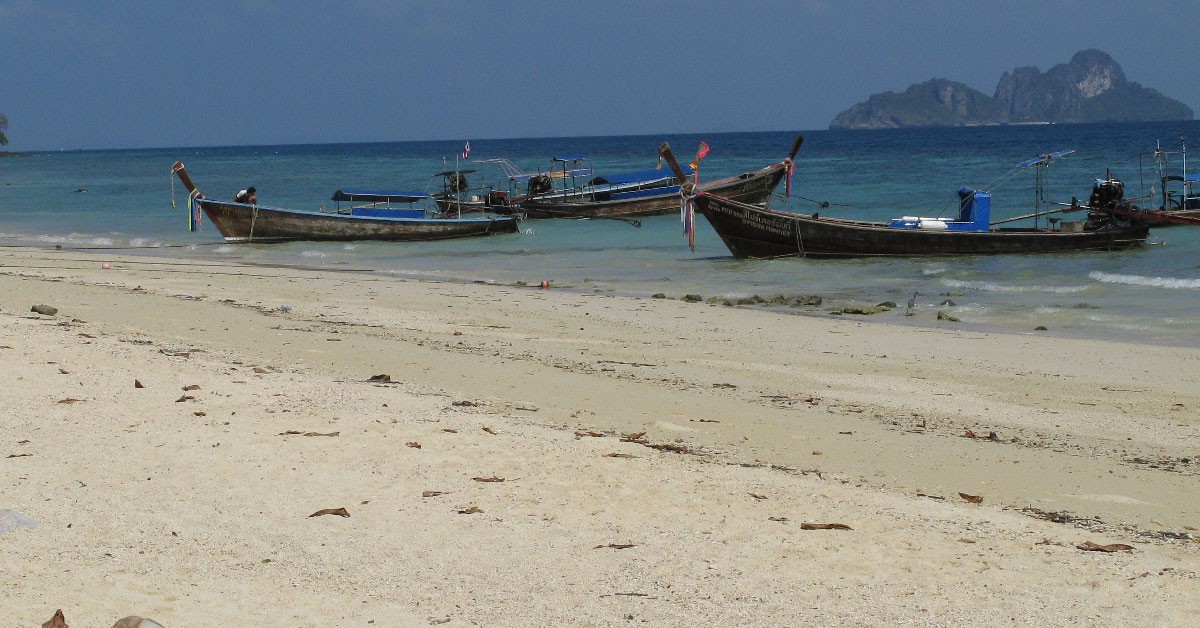 Playa de Phi Phi, Tailandia (Flickr)
