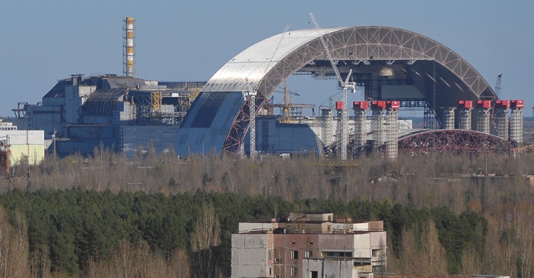 Sarcófago de la central nuclear / Chernóbil (Istock)